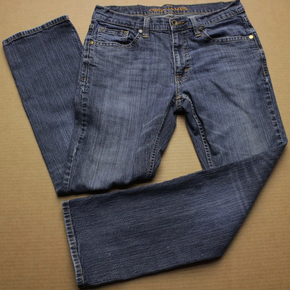Cody James Bootcut Jeans Mens 34x32 Medium Wash Regular Western Cowboy Denim